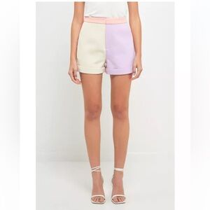 Endless Rose Colorblock Women's Shorts